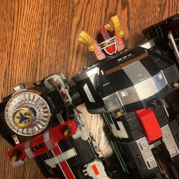 Power Rangers Lightspeed Rescue Deluxe Supertrain Megazord - Hasbro 1999